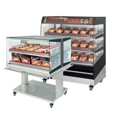 Grab n Go Heated Displays